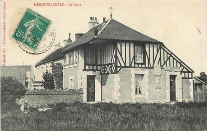 CPA FRANCE 14 "Hérouvillette, La Poste"