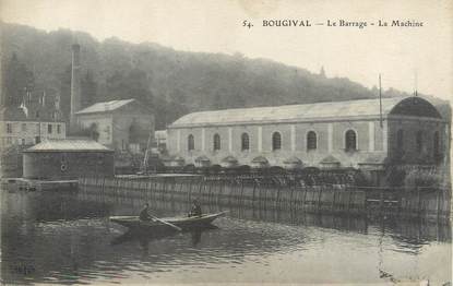 / CPA FRANCE 78 "Bougival, le barrage, la machine"