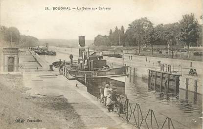 / CPA FRANCE 78 "Bougival, la Seine aux Ecluses"