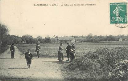 / CPA FRANCE 78 "Bazainville, la vallée des fosses"