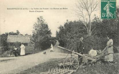 / CPA FRANCE 78 "Bazainville, la vallée des fosses, la maison au Maine"