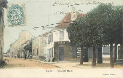 / CPA FRANCE 78 "Bailly, grande rue"