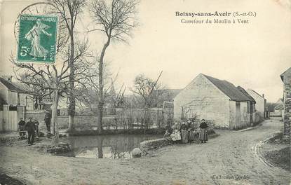 / CPA FRANCE 78 "Boissy sans Avoir, carrefour du moulin à vent"