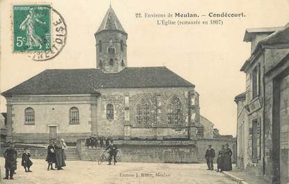 / CPA FRANCE 78 "Condécourt, l'église"