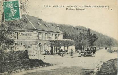 / CPA FRANCE 78 "Cernay la vaille, l'hôtel des cascades"