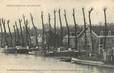 / CPA FRANCE 78 "Conflans Sainte Honorine, station des bateaux pendant la crue" / INONDATION 1910 / PENICHE