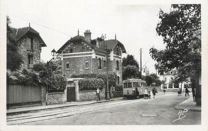 / CPSM FRANCE 78 "Le Chesnay, la place Laboulaye" / TRAMWAY