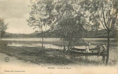 CPA FRANCE 38 "Moras, le lac"