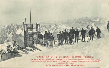CPA FRANCE 74 "Chamonix, Observatoire du Mont Blanc"