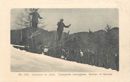 CPA FRANCE  74 "Chamonix, concours de sauts en ski"