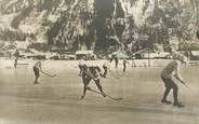 74 Haute Savoie CARTE PHOTO FRANCE  74 "Chamonix Mont Blanc, Hockey sur glace"