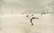 74 Haute Savoie CARTE PHOTO FRANCE   74 "Chamonix Mont Blanc, patinage artistique"