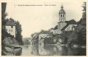 38 Isere CPA FRANCE 38 "le Pont de Beauvoisin, rives du Guiers"