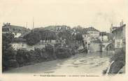 38 Isere CPA FRANCE 38 "Pont de Beauvoisin, le Guiers"