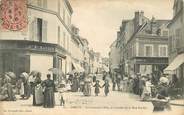 28 Eure Et Loir CPA FRANCE 28 "Dreux, le carrefour Billy et l'entrée de la rue Parisis"