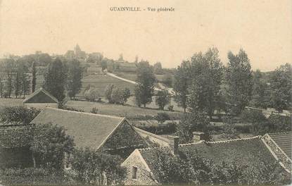 CPA FRANCE 28 "Guainville, vue générale"