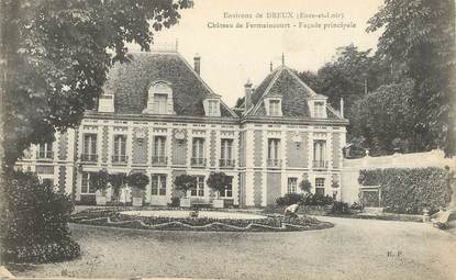 CPA FRANCE 28 "Environs de Dreux, le chateau de Fermaincourt"