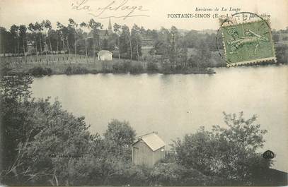 CPA FRANCE 28 "Fontaine Simon, la Balastière"