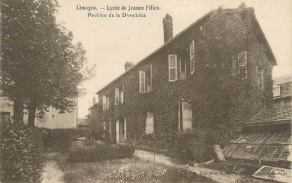 / CPA FRANCE 87 "Limoges, lycée de jeunes filles, pavillon de la directrice"