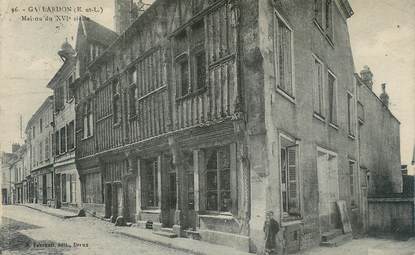 CPA FRANCE 28 "Gallardon, une maison"