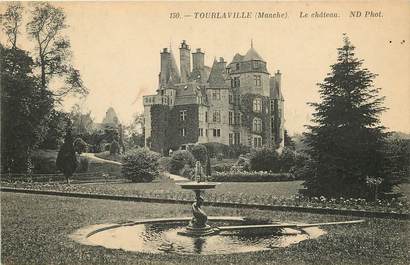 CPA FRANCE 50 "Tourlaville, le chateau"