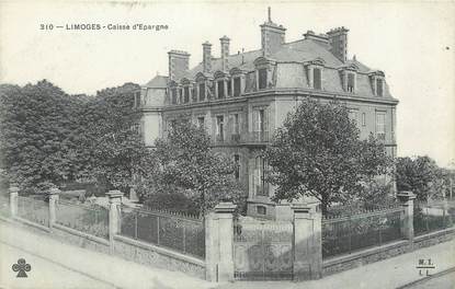 / CPA FRANCE 87 "Limoges, caisse d'Epargne" / CE / BANQUE