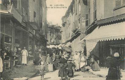CPA FRANCE 87 "Limoges, rue de la Boucherie"