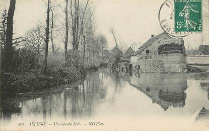 CPA FRANCE 28 "Illiers, un coin du Loir "