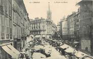 87 Haute Vienne / CPA FRANCE 87 "Limoges, la place des bancs "