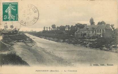 CPA FRANCE 50 "Pontorson, le Couesnon"