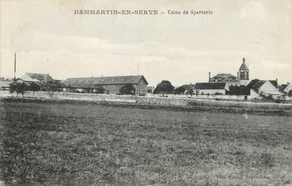 / CPA FRANCE 78 "Dammartin en Serve, usine de Sparterie"