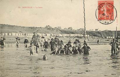 CPA FRANCE 50 "Donville, le bain"