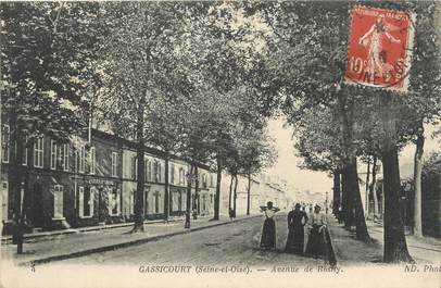 / CPA FRANCE 78 "Gassicourt, av de Rosny"