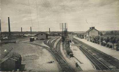 / CPSM FRANCE 78 "Gargenville, la gare"