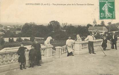 / CPA FRANCE 78 "Goupillières, vue pittoresque prise de la terrasse du château"