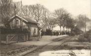 74 Haute Savoie CPA FRANCE 74 "Pers Jussy Chevrier, la gare" / TRAIN