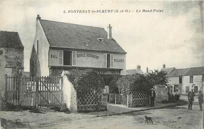 / CPA FRANCE 78 "Fontenay le Fleury, le rond point"