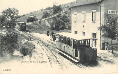 CPA FRANCE 74 "chemin de fer du Salève" / TRAIN