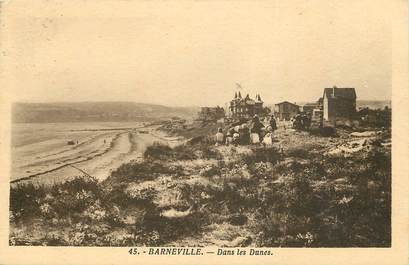 CPA FRANCE 50 "Barneville, dans les dunes"