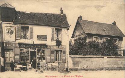 / CPA FRANCE 78 "Guyancourt, la place de l'église"