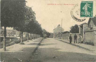 / CPA FRANCE 78 "Gloton, entrée du  pays"