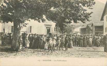 CPA FRANCE 74 "Samoëns, Les Publications"