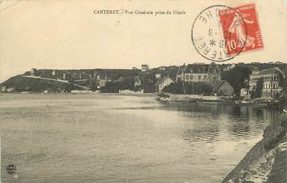 CPA FRANCE 50 "Carteret, vue générale prise du Glacis"