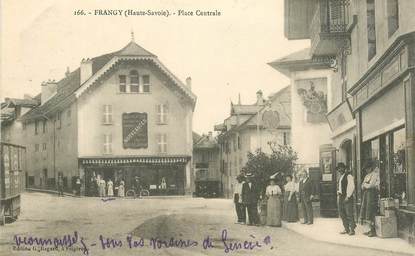 CPA FRANCE 74 "Frangy, la Place centrale"