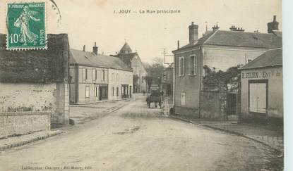 CPA FRANCE 28 "Jouy, La rue principale"