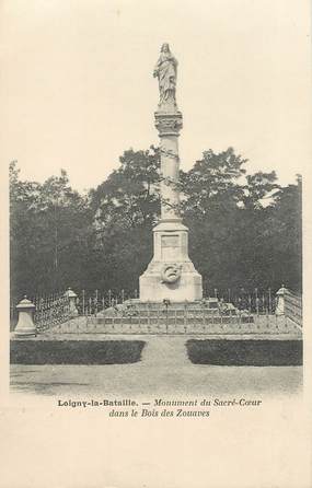 CPA FRANCE 28 "Loigny la Bataille, monument du Sacré Coeur dans le Bois des Zouaves"