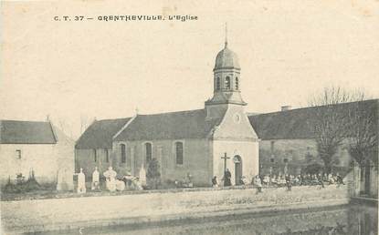 CPA FRANCE 14 "Grentheville, l'Eglise"