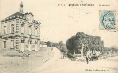 / CPA FRANCE 78 "Mesnil Carrières, la mairie"