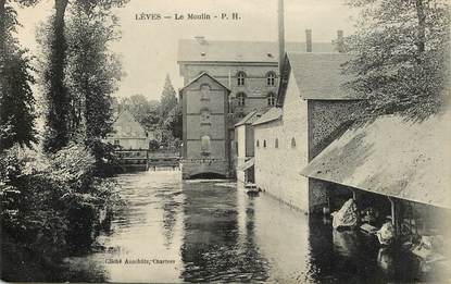 CPA FRANCE 28 "Lèves, le Moulin"
