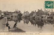 50 Manche CPA FRANCE 50 "Saint Lo, vue sur la Vire prise du Chemin de Halage"